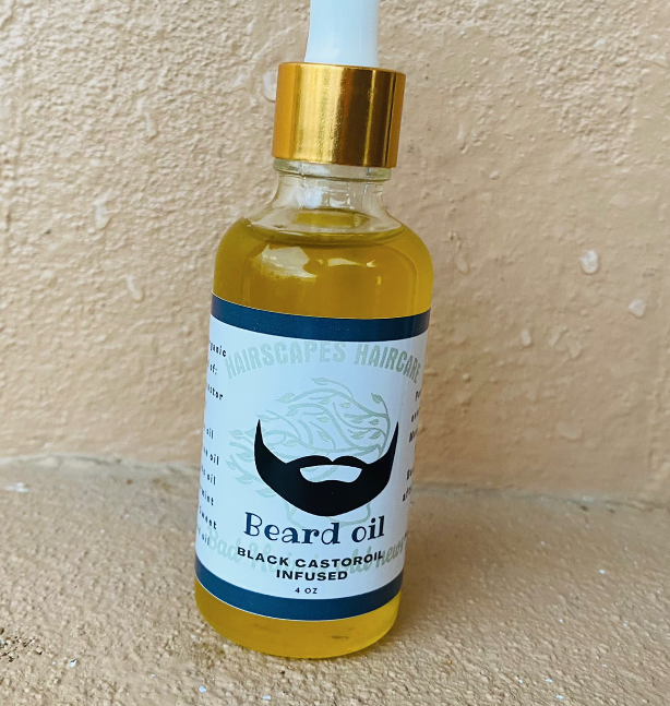 Beard oil bottle